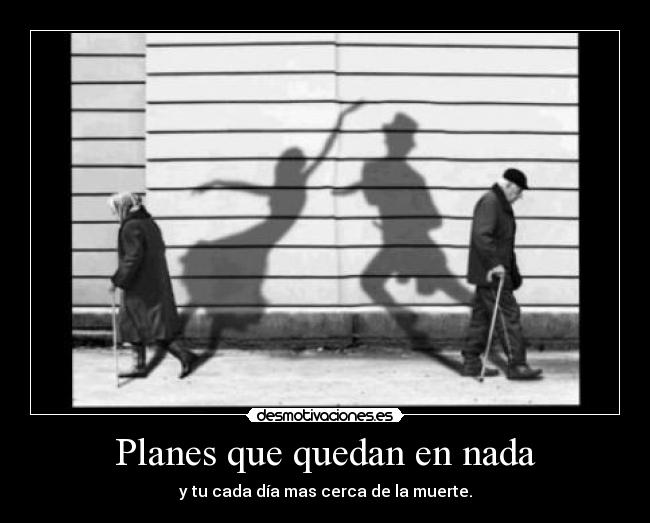 Planes que quedan en nada - 