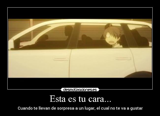 carteles bakemonogatari koyomi araragi llevan lugar cual quiere desmotivaciones