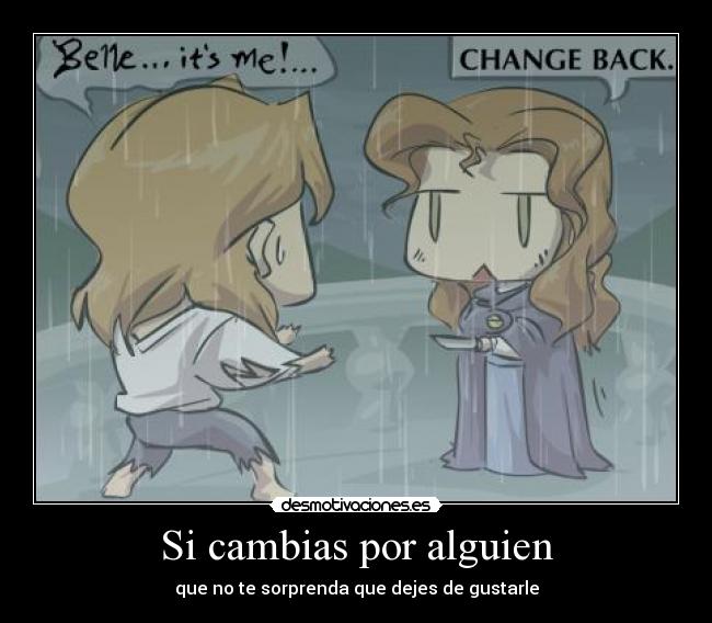 carteles bella bestia lol desmotivaciones