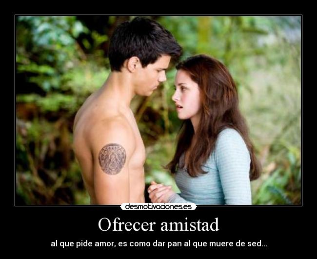Ofrecer amistad -