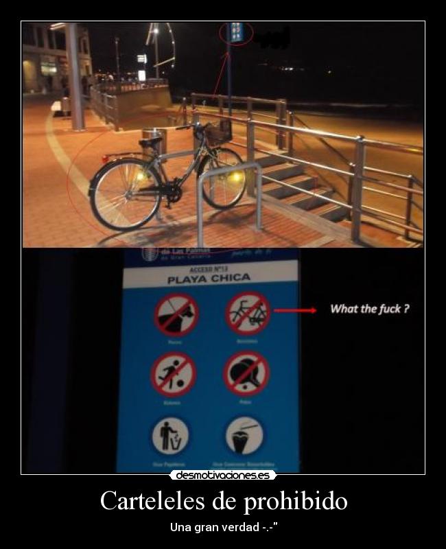 Carteleles de prohibido -