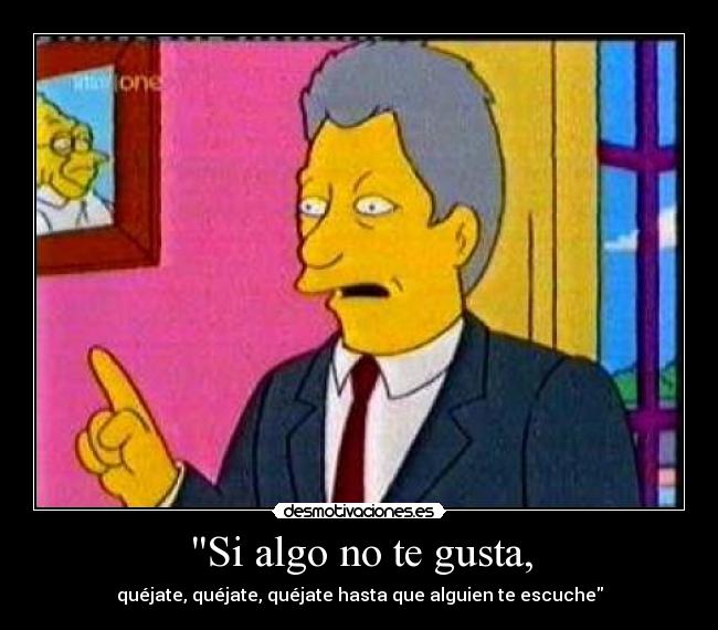 carteles los simpsons bill clinton serie dibujos desmotivaciones