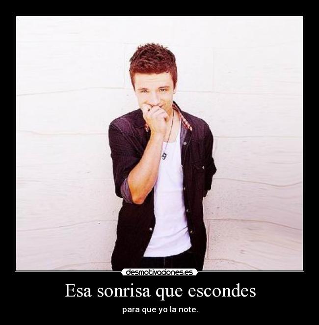 Esa sonrisa que escondes - 