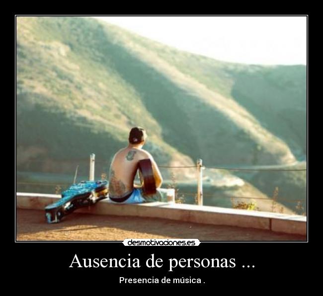 Ausencia de personas ... carteles borjaabraham desmotivaciones