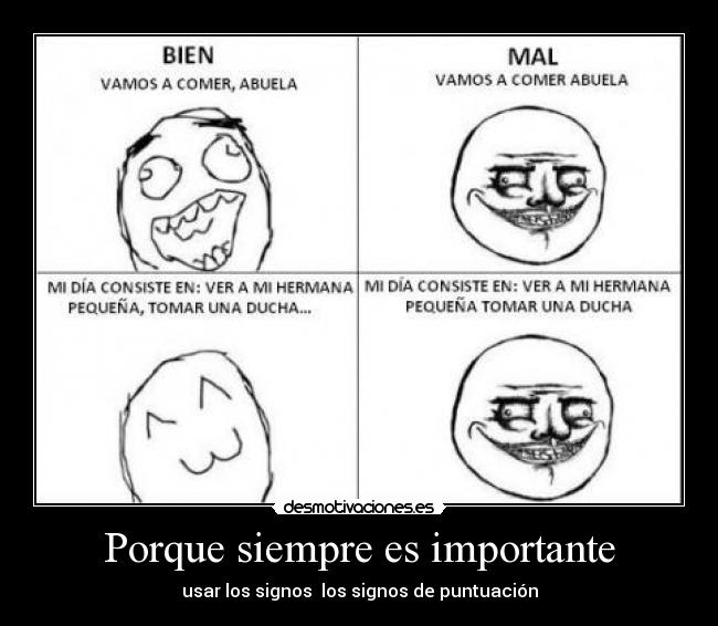 Porque siempre es importante -