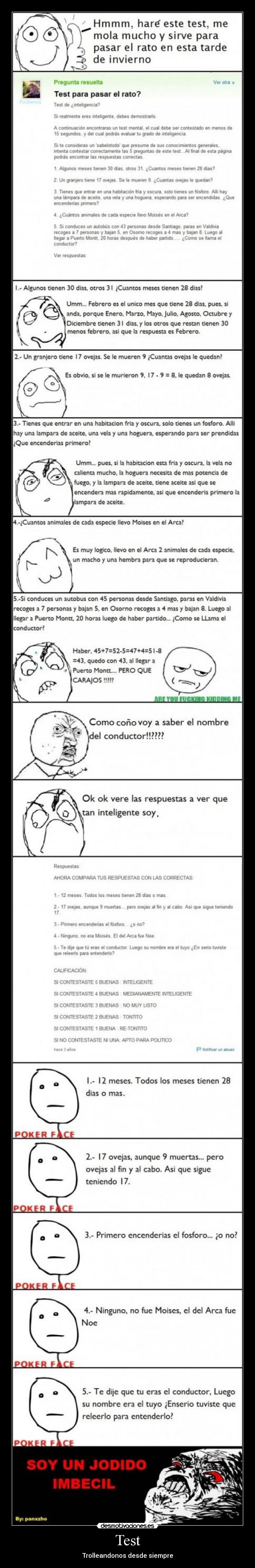 Test - Trolleandonos desde siempre