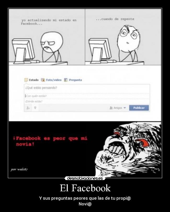 carteles facebook celoso facebook desmotivaciones