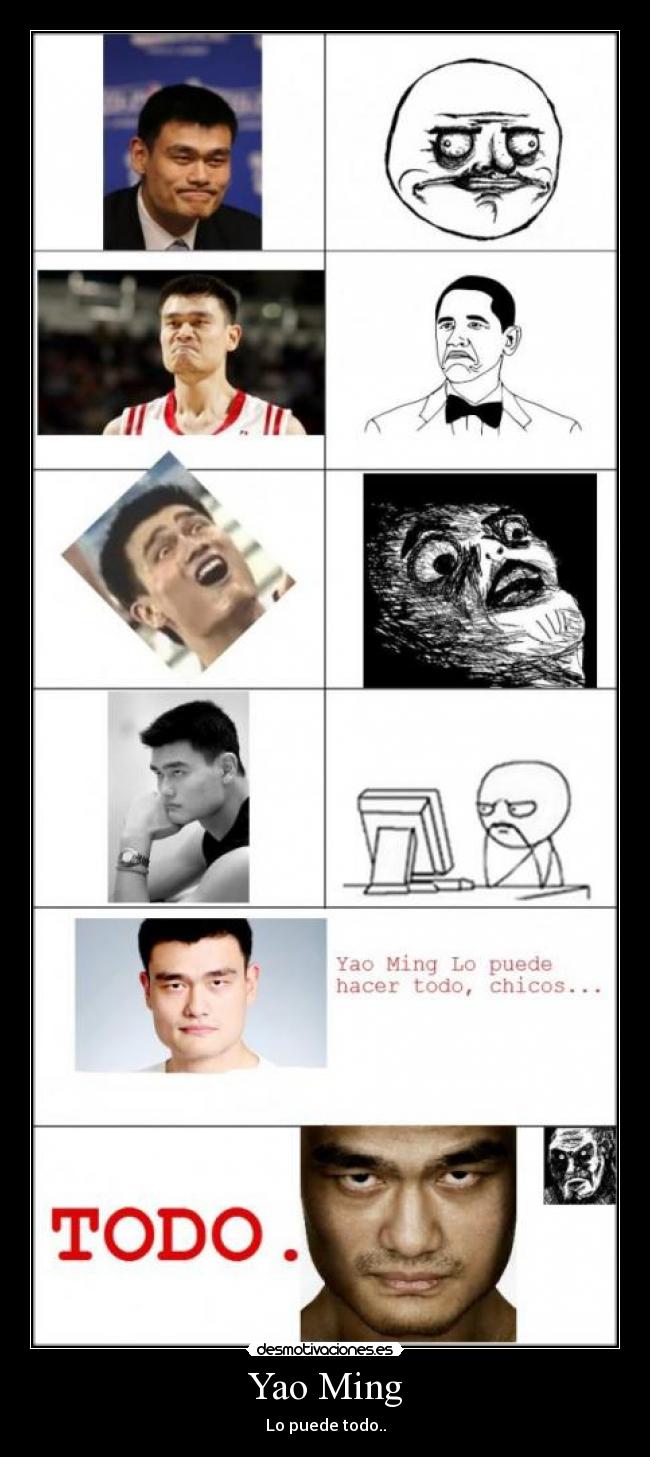 Yao Ming - Lo puede todo..