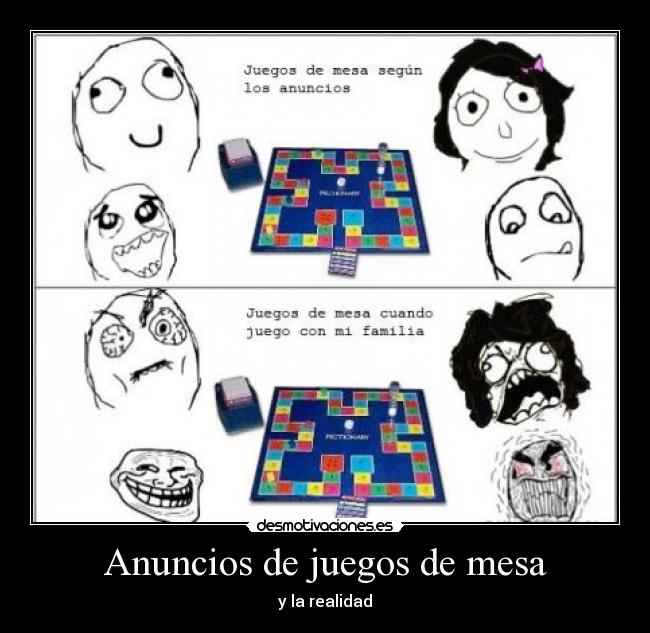 carteles juegos mesa desmotivaciones