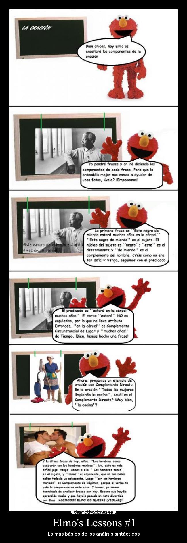Elmos Lessons #1 - Lo más básico de los análisis sintácticos