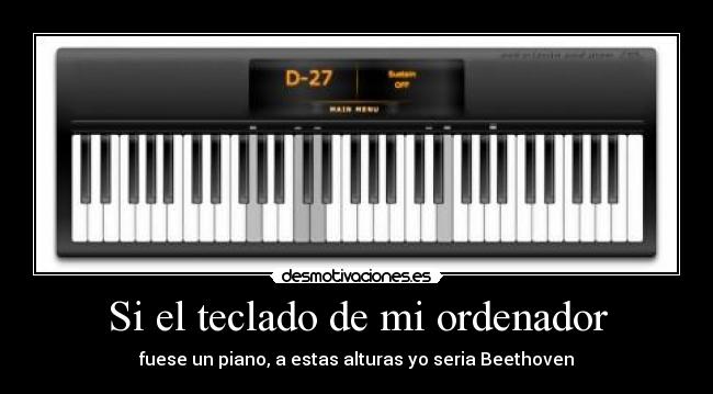 Si el teclado de mi ordenador - 