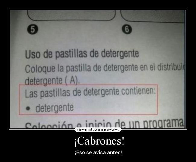 ¡Cabrones! -
