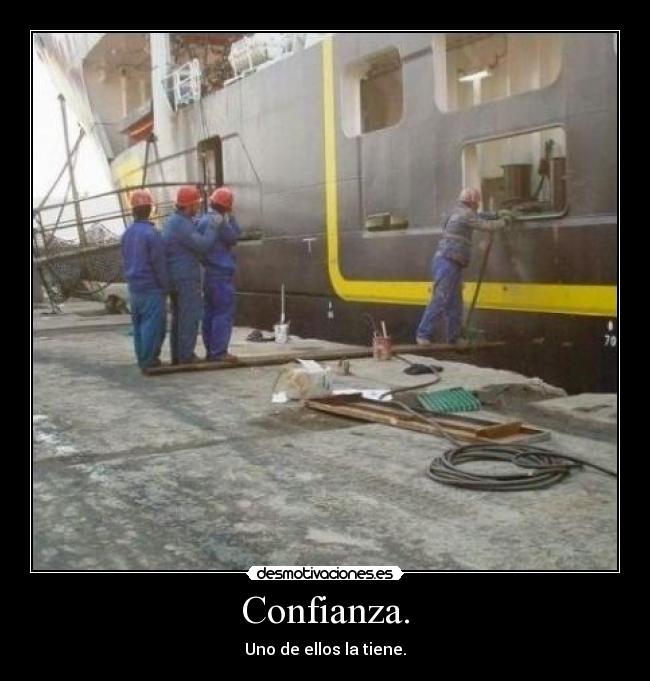 Confianza. -