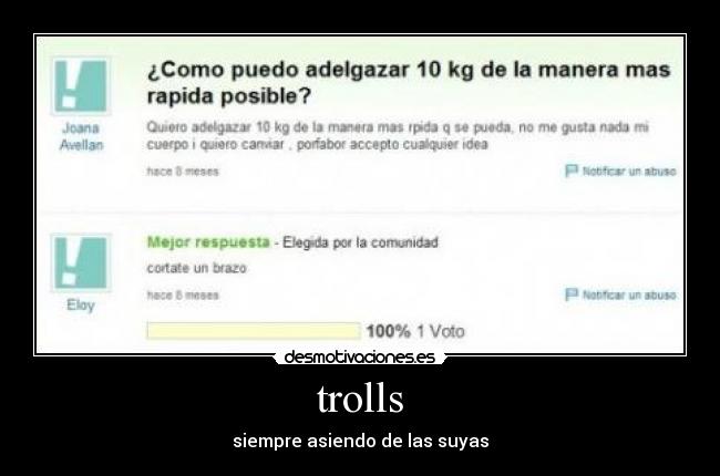 trolls - siempre asiendo de las suyas