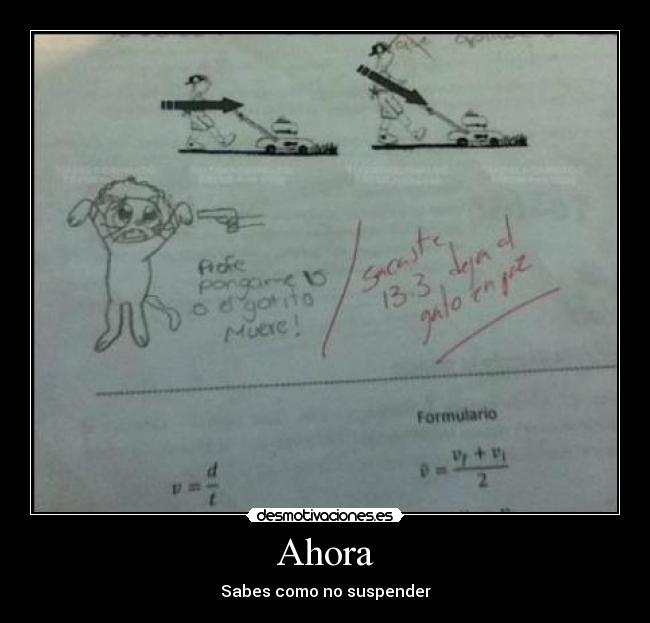 Ahora - Sabes como no suspender