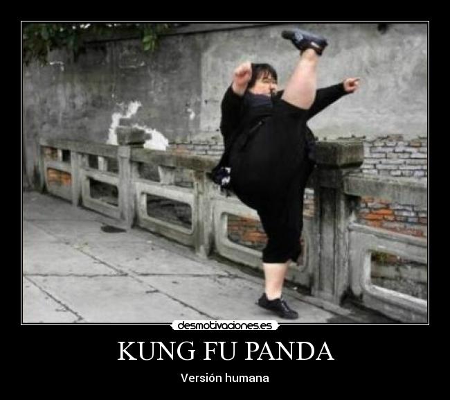 KUNG FU PANDA - Versión humana