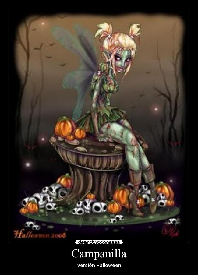 Campanilla - versión Halloween
