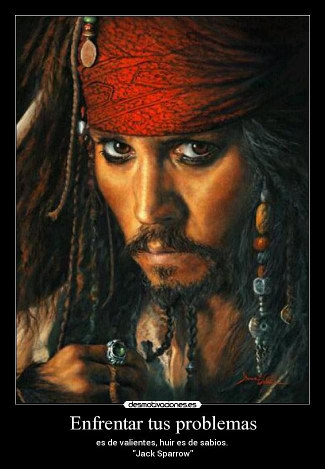 carteles problemas jack jack pirates the caribean love desmotivaciones
