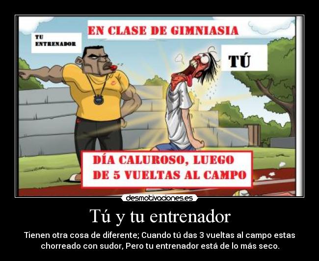 Tú y tu entrenador -
