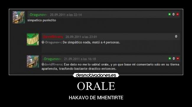 ORALE - HAKAVO DE MHENTIRTE