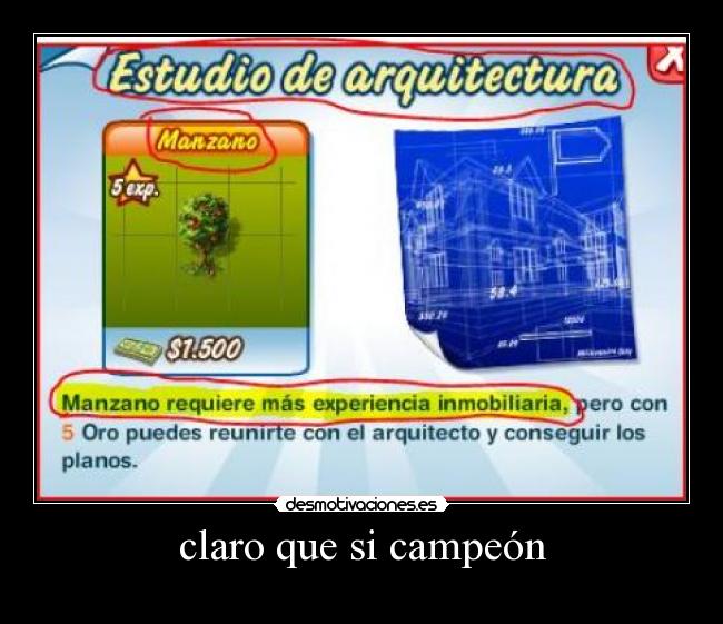 claro que si campeón - 