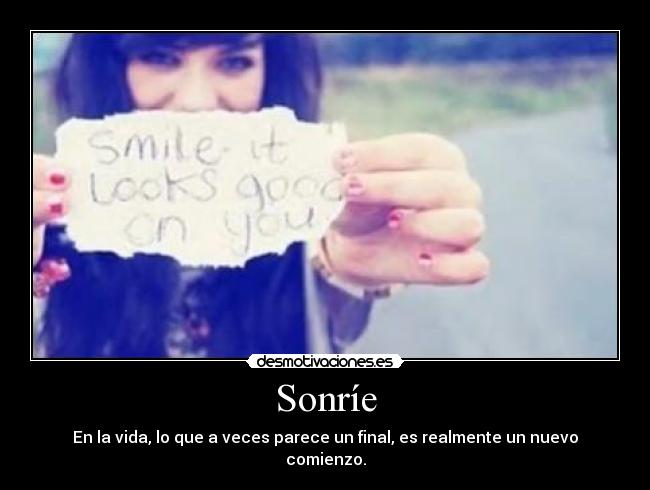 Sonríe -
