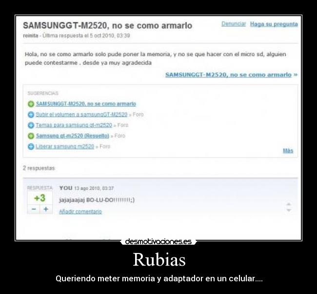 Rubias -