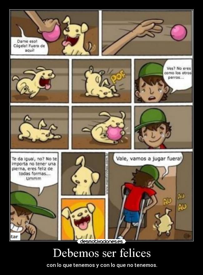 Debemos ser felices - 