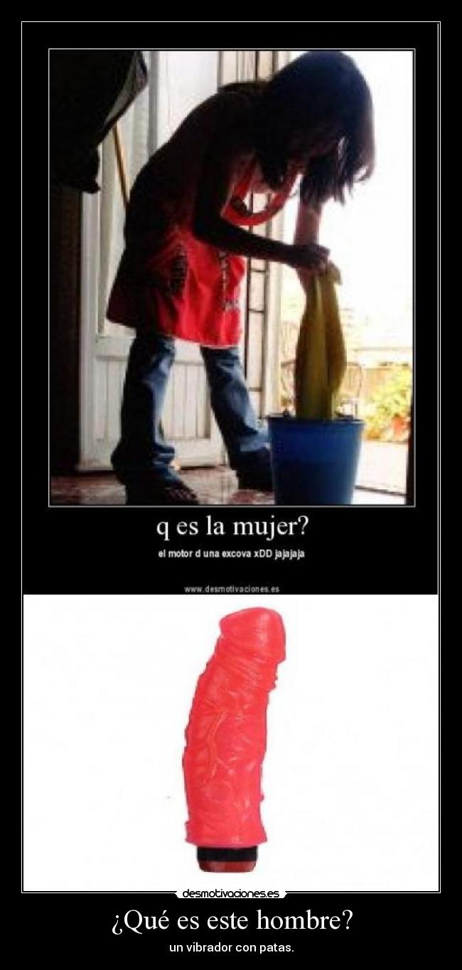 ¿Qué es este hombre? -