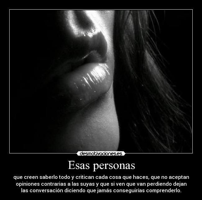 Esas personas - 