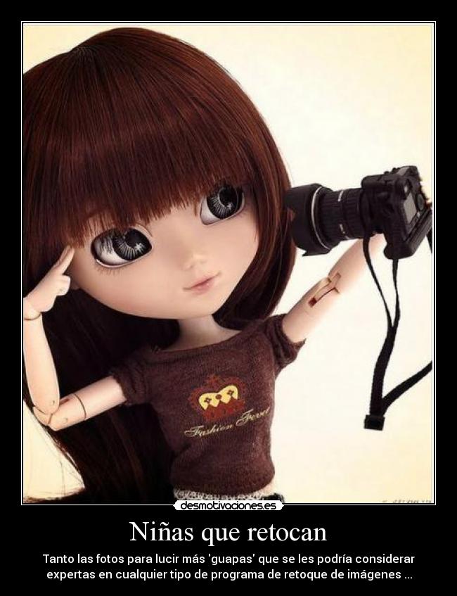 Niñas que retocan - 