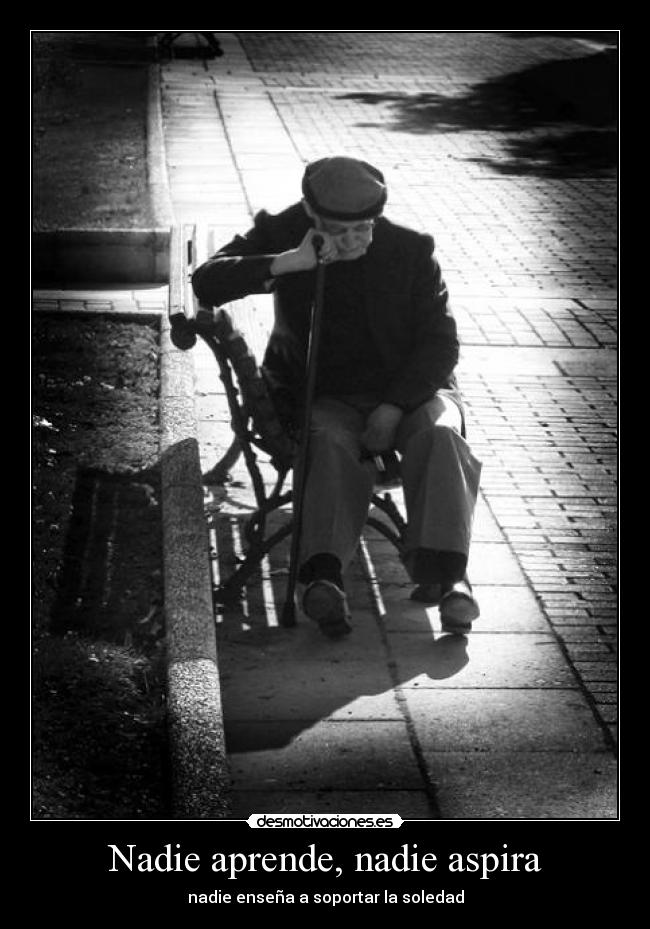 carteles soledad desmotivaciones