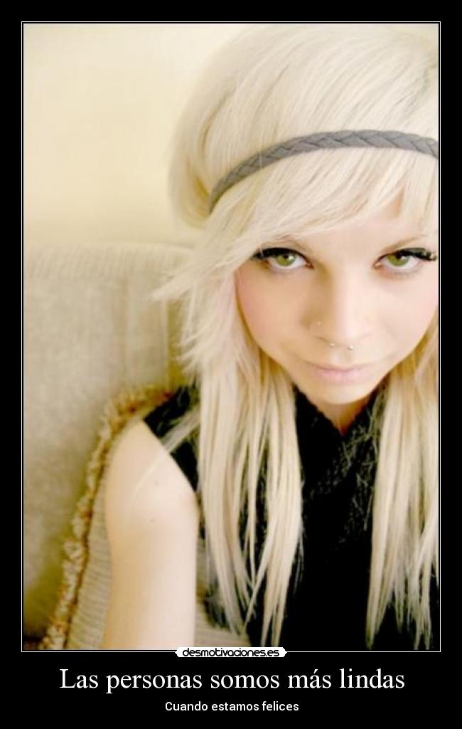 Las personas somos más lindas -