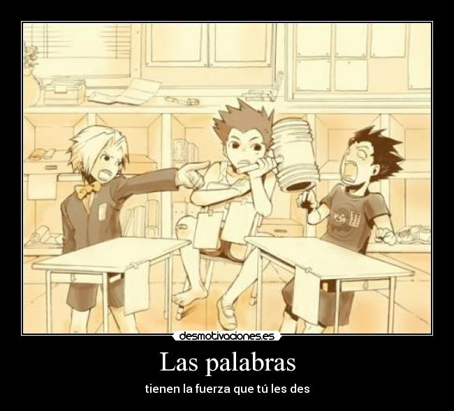 Las palabras -