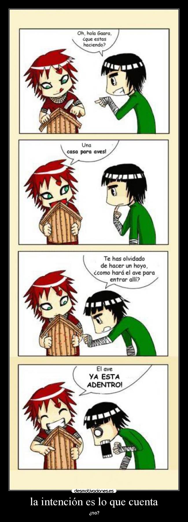 carteles gaara lee electra desmotivaciones