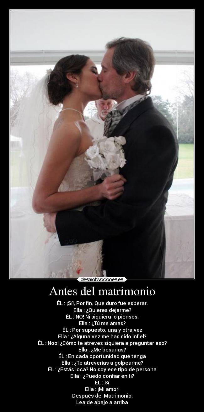 carteles matrimonio desmotivaciones
