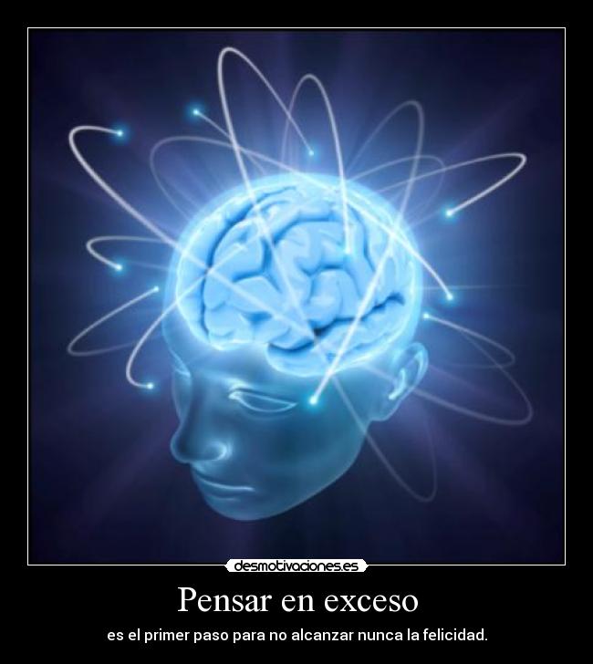 Pensar en exceso - 