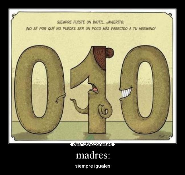 madres: - siempre iguales