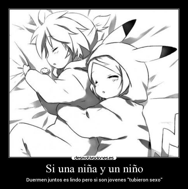 Si una niña y un niño - 