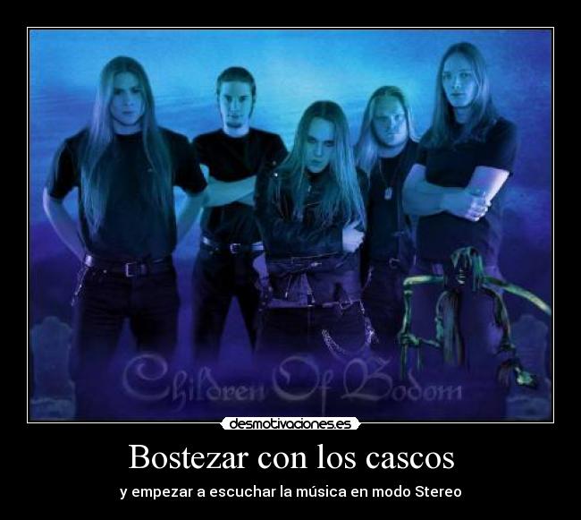 carteles bostezar musica bodom stereo desmotivaciones