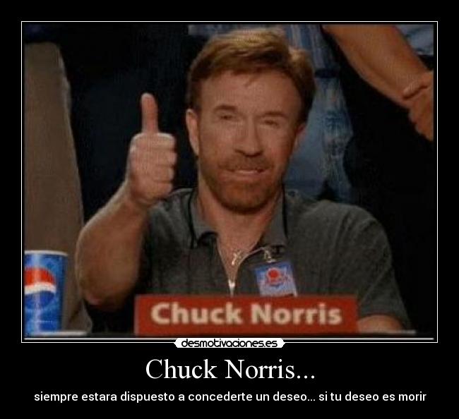 carteles chuck desmotivaciones