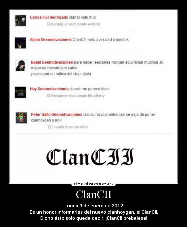 carteles clancii desmotivaciones