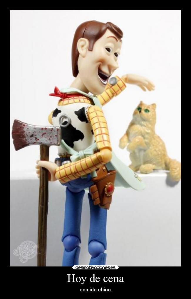 Hoy de cena - comida china.