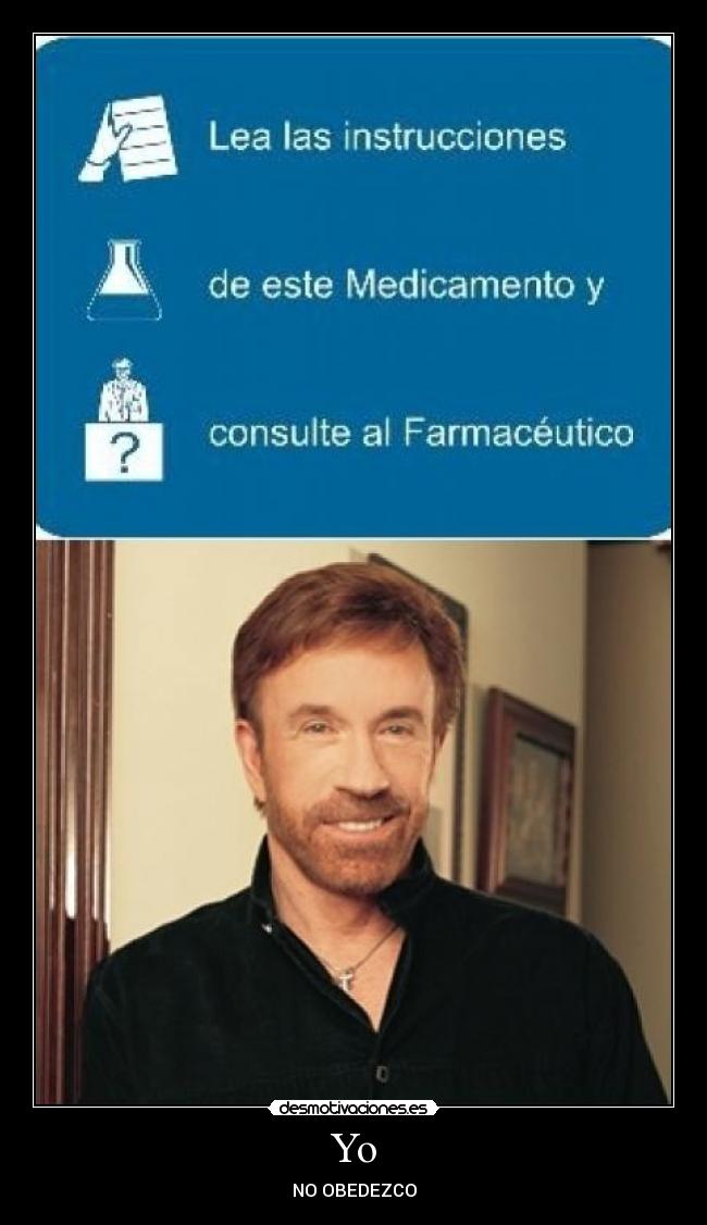 Yo - NO OBEDEZCO