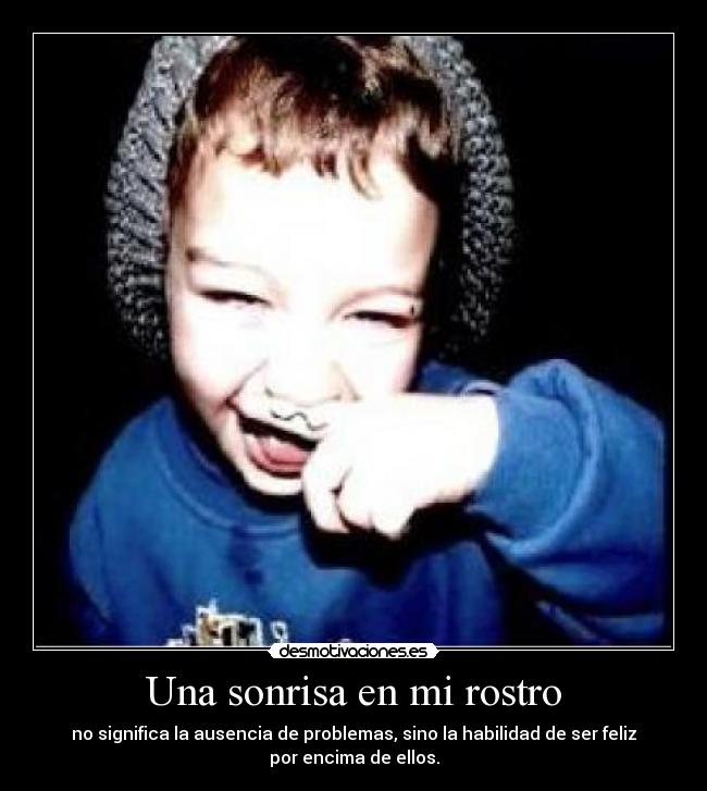 Una sonrisa en mi rostro - 