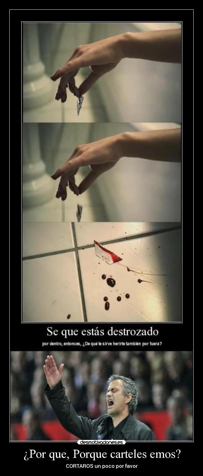 ¿Por que, Porque carteles emos? -