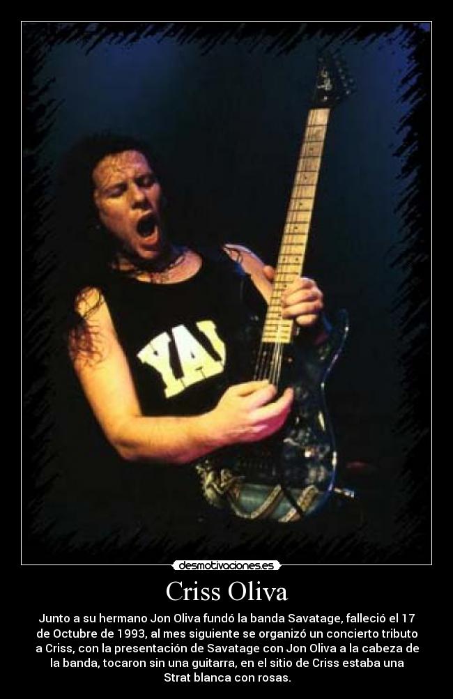 Criss Oliva -