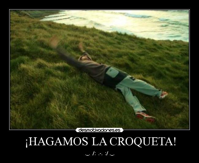 ¡HAGAMOS LA CROQUETA! -