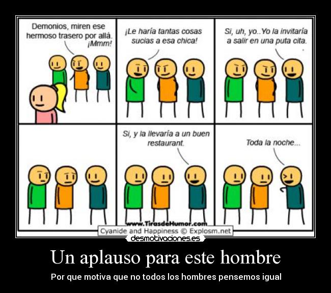 Un aplauso para este hombre - 