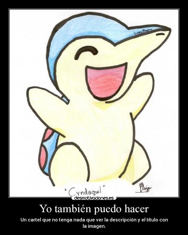 Yo también puedo hacer -